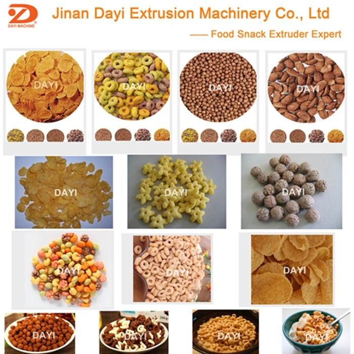 Puff Extrusion Rice Crispies Cereal Machine/Kelloggs Corn Flake Production Line Price
