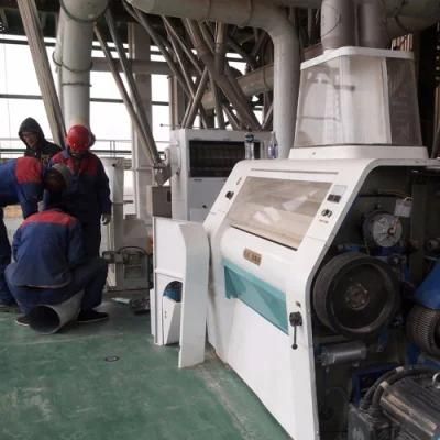 Overseas Installation Maize Mill Machine Production Line