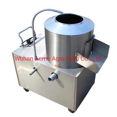 Automatic Ginger Peeler, Potato Peeling Machine, Stainless Steel Peeler and Washer Machine