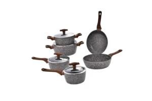Forged Aluminium Granite Cookeare