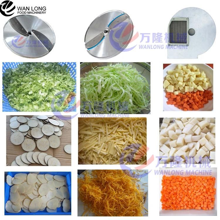 Commercial Vegetable Slicing Chopping Machine Onion Cabbage Carrot Potato Tomato Cutter Slicer Cube Potato Chip Cutting Machine