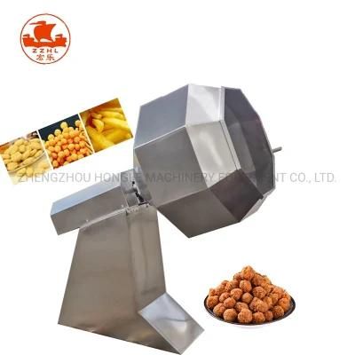 Automatic Snacks Food Banana Chips Seasoning Peanut Flavour Mixing Machine