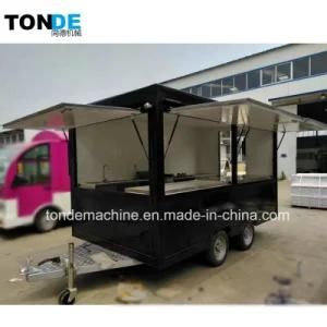 Hot Sale Mobile Snack Food Service Cart