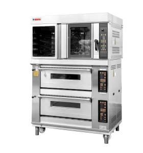 Professional Bakery Combined Oven with Rack and Deck Oven Used in The Store