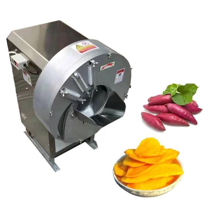 Stainless Steel Automatically Commercial Elect Fresh Apple Vegetable Chipper Cutter Slicer Machine