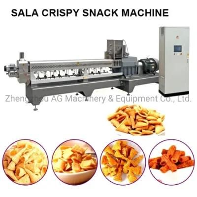 Automatic Fried Corn Bugle Snacks Production Line Bugles Snack Food Machine