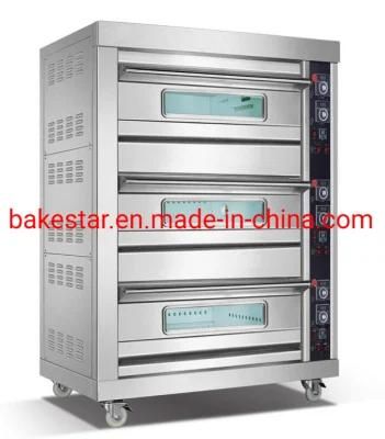Commercial Kitchen Gas Pizza Oven Bread Baking Gas Convection Oven