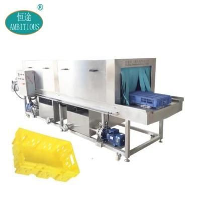 Tunnel Washing Machine for Crates Poultry Crate Washing Machine