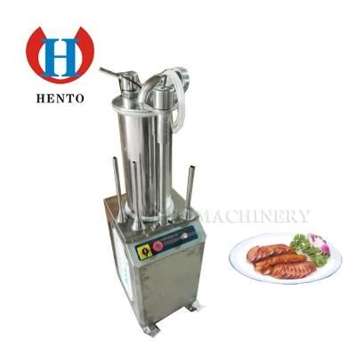 Hento Factory Price Hydraulic Sausage Stuffer /Hydraulic Embutidora De Chorizos for sale