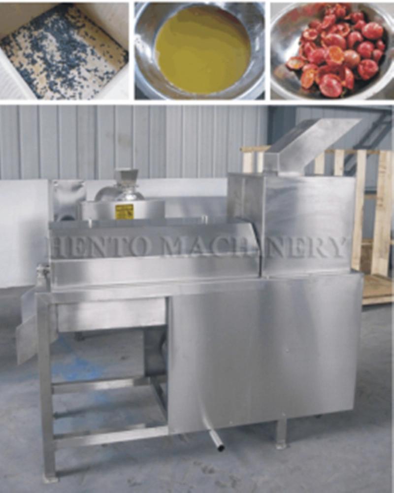Industrial High Capacity Passion Peel Seed Removing Machine / Passion Fruit Pulp Making Equipment