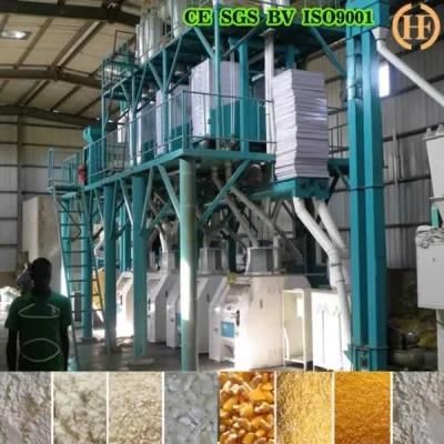 Corn Mill Equipment Breakfast Roller Meal (50t)