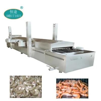 Seafood Shrimp Blanching Machine Steam Machine