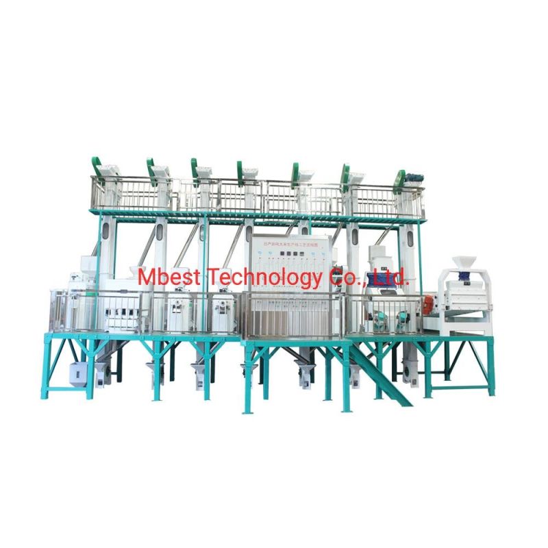 50tpd 80tpd 100tpd Tpd Steel Structure Assembled Platform Automatic Rice Mill Plant