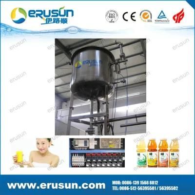 600ml HDPE Bottle Fruit Juice Beverage Filling Machine