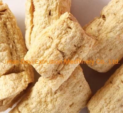 Automatic Tvp Soya Meat Protein Soya Chunks Making Machine Best Price for Sale