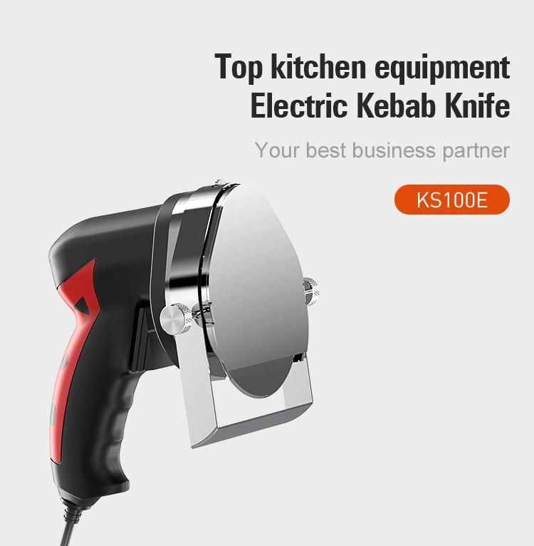 Wired Electric Kebab Slicer, Shawarma Knife Powerful 80W Gyro Cutter