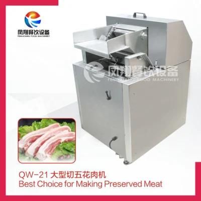 Commercial Use Streaky Pork Cutter, Marbled Meat Cutting Machine (QW-21)