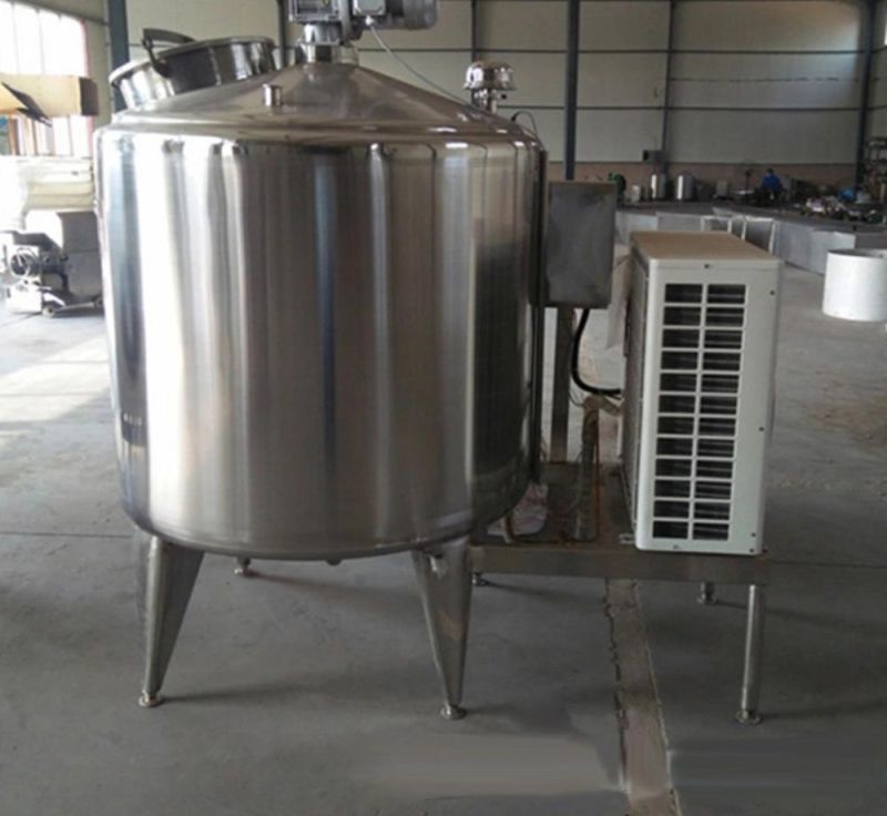 Stainless Steel Insulation Dairy Yogurt Milk Juice Cooling Storage Tank Price