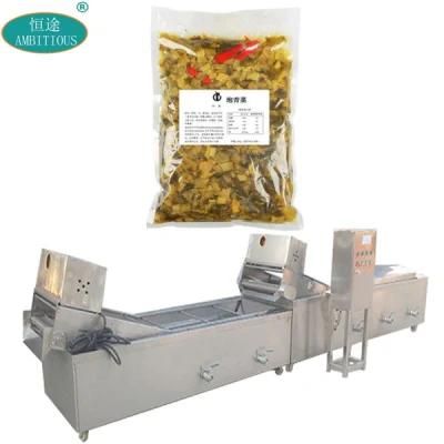Water Bath Pasteurization Machinery Automatic Vegetable Pasteurization Machine