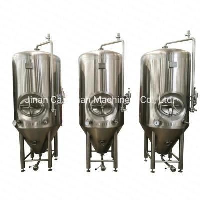 Cassman 600L Stainless Steel Beer Fermenter Unitank with Dimple Cooling Jacket
