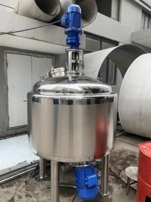 Stainless Steel Heating Cooling Agitaor Mixing Reaction Holding Vat Price