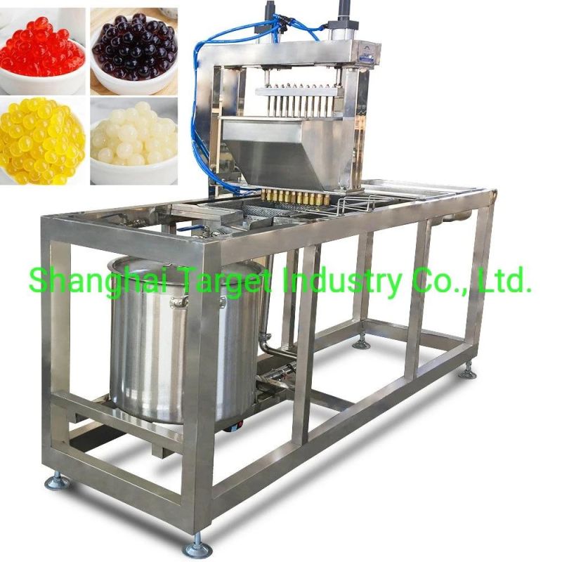 Fruit Flavor Bursting Boba Tapioca Pearls Production Line