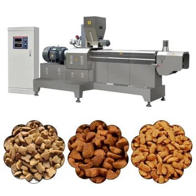 High Quality Floating Fish Food Pellet Manufacture Extruder Dog Treats Processing Line Pet ...