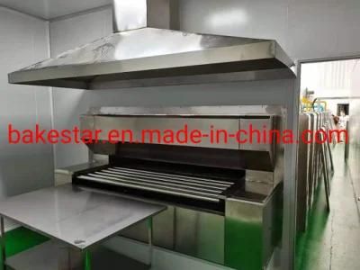 Commercial Electric Gas Toast Bread Cupcake Tunnel Oven for Bakery Machine