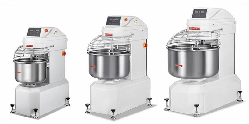 Bakery Equipment 25kg Spiral Mixer for Processing of Bread, Cake, Pizza etc