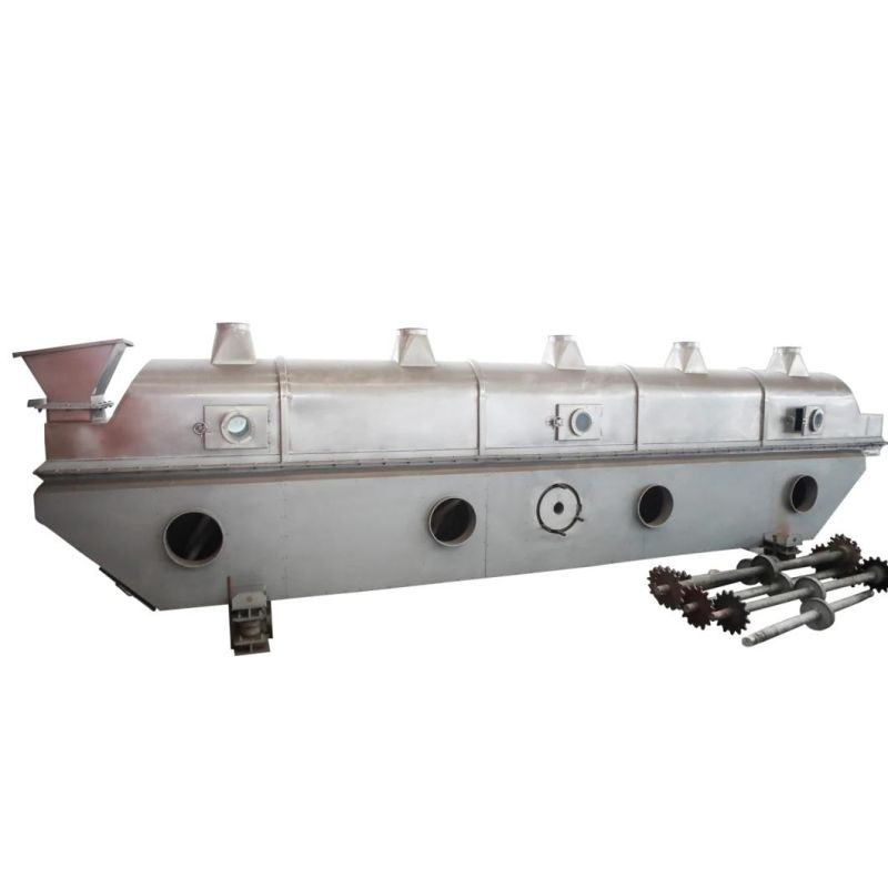 Continuous Horizontal Fluid Bed Dryer/Vibration Fluidized Bed Drying Machine