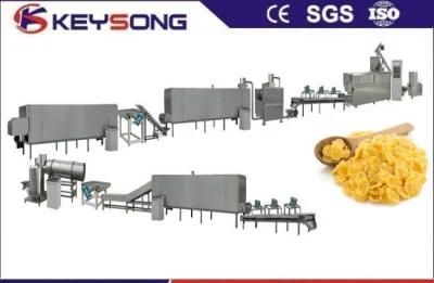 Corn Flakes Maize Flakes Breakfast Cereals Processing Line Equipment