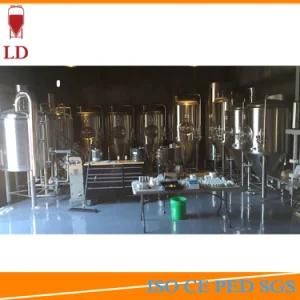 Electric Steam Direct Fire Heating Commercial Micro Craft Beer Brewing Brewery Making ...