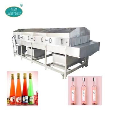 Fruit Wine Pasteurization Tunnel Fruit Wine Pasteurization Machine