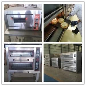 Stainless Steel Kitchen Appliance Electric Deck Oven for Bread Baking