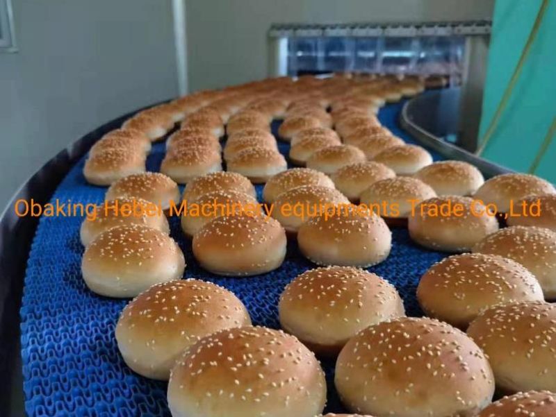 Whole Sets Automatic Burger Buns Production Line with Hotdog Buns Breads Making Machine