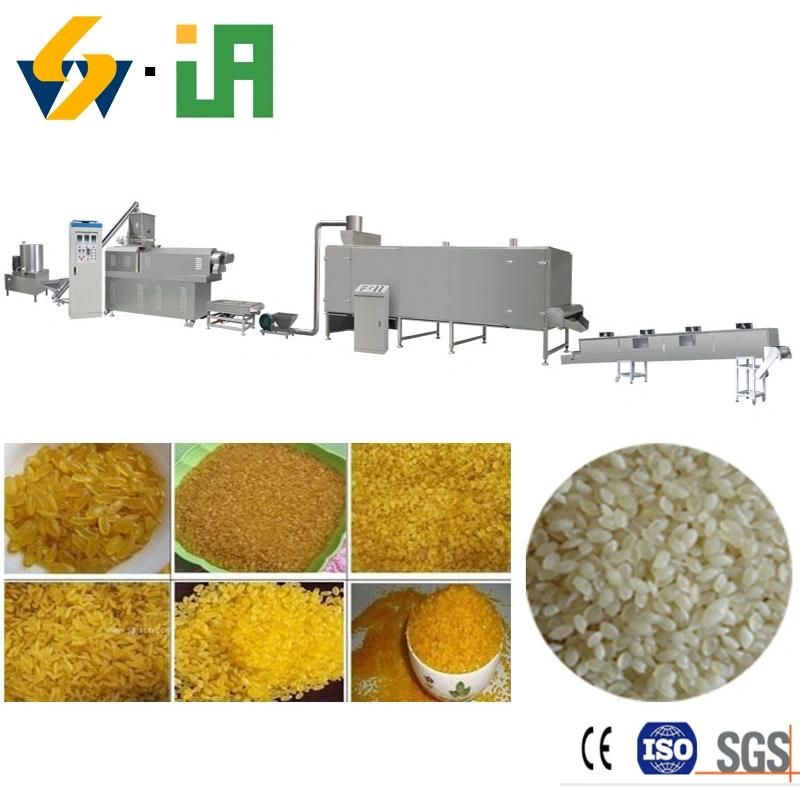 Professional Artificial Strengthed Nutritional Rice Processing Machine/Machinery/Prosessing Line /Extruder