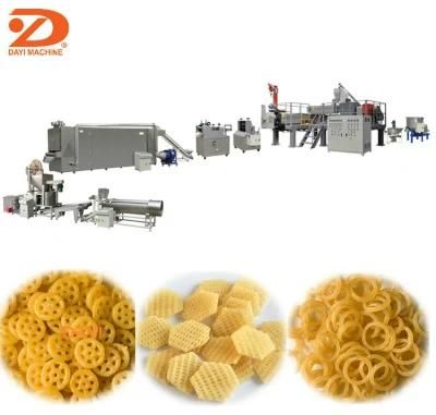 Top Sale 2D 3D Snacks Pellets Food Machine 3D Bugle Food Pellet Processing Line