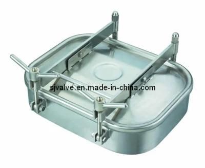 Stainless Steel Square Sanitary Manhole Cover