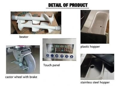 Commercial Use Soft Ice Cream Making Snack Machine with CE