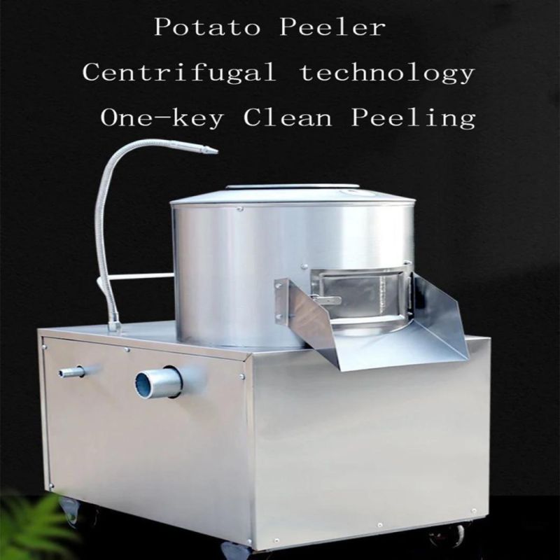 Industrial Fruit Vegetable Skin Peeler Small Electric Potato Carrot Peeling Washing Machine