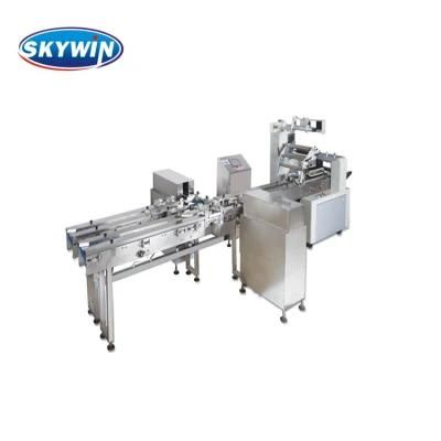 Skywin Automatic Wafer Biscuit Feeding &amp; Packing Production Line Price