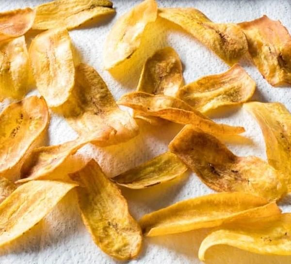 Gas Heated Frying Machine Fried Plantain Chips Making Machine