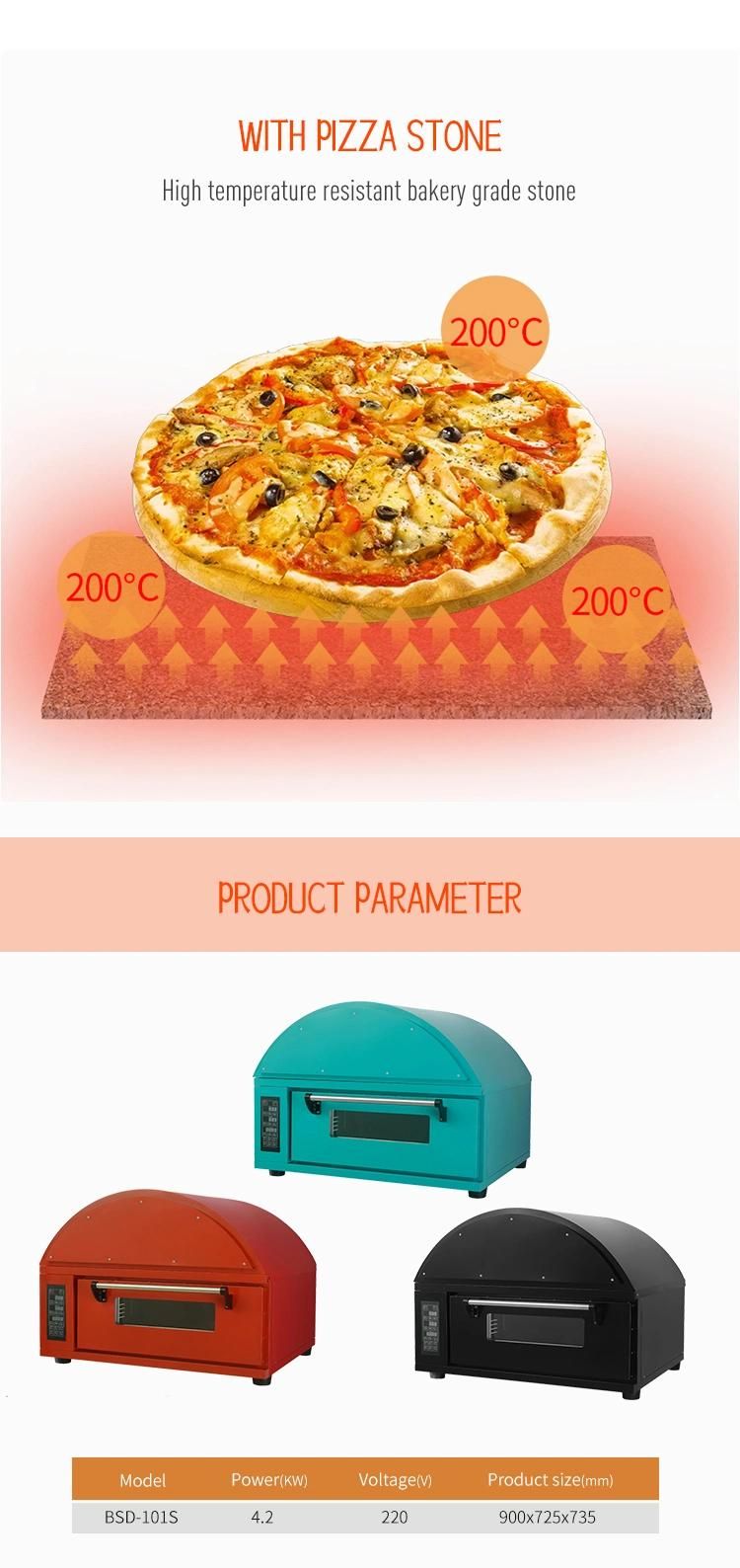 Pizzeria Baking Stove High Temperature Pizza Oven Kitchen Equipment