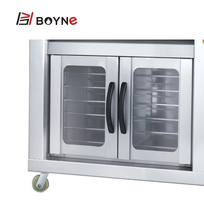 Conjoined Gas Oven Two Layer Four Trays Gas Oven with Proofer
