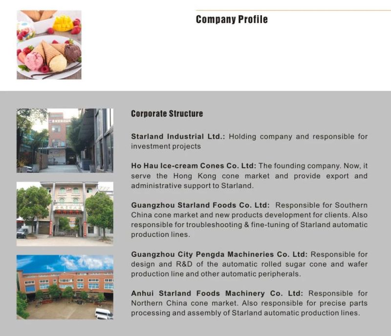 Guangzhou Factory Ice Cream Cone Manufacturer