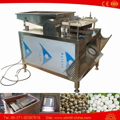 100-150 Kg Per Hour Quail Egg Peeler Peeling Machine