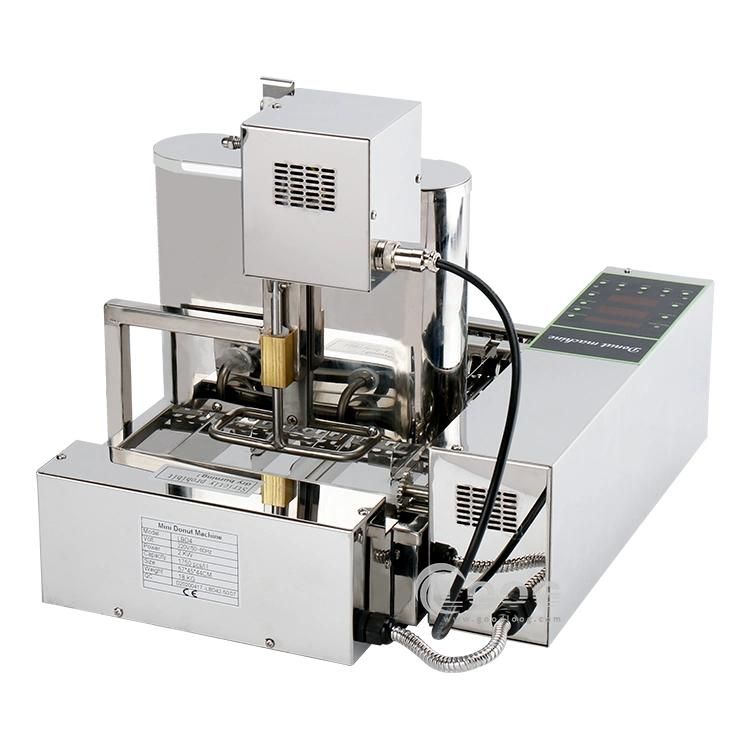 Newest Digital Bread Machine Kitchen Equipment Donuts Best Commercial Automatic Doughnuts Fryer Machine Factory Stainless Steel Mini Donut Maker for Sale