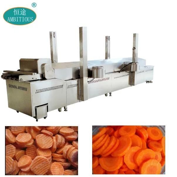 Carrot Cooking Machine Frozen Vegetables Food Processing Line