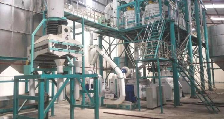 Automatic Maize Flour Milling Complete Plant Maize Mill Machine