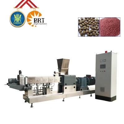 Most Stable Floating Fish Food Dog Cat Pet Food Extruder Double Twin Screw Extruder